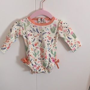 Ruffle Butts Swimsuit Size 3-6 Months